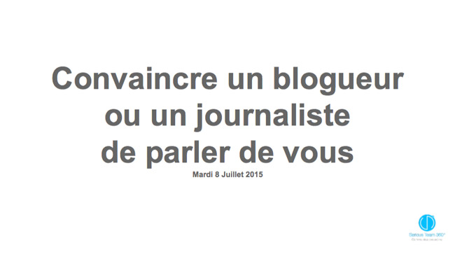 atelier Convaincre un blogueur-ou-un-journaliste-a-parler-de-vous-Maison des Entreprises Saint-Quentin-En-Yvelines
