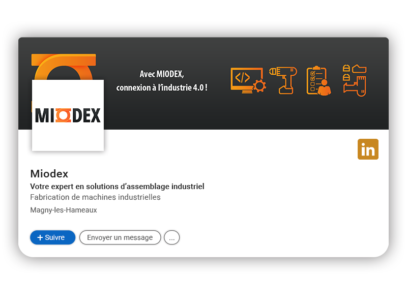 Page LinkedIn Miodex