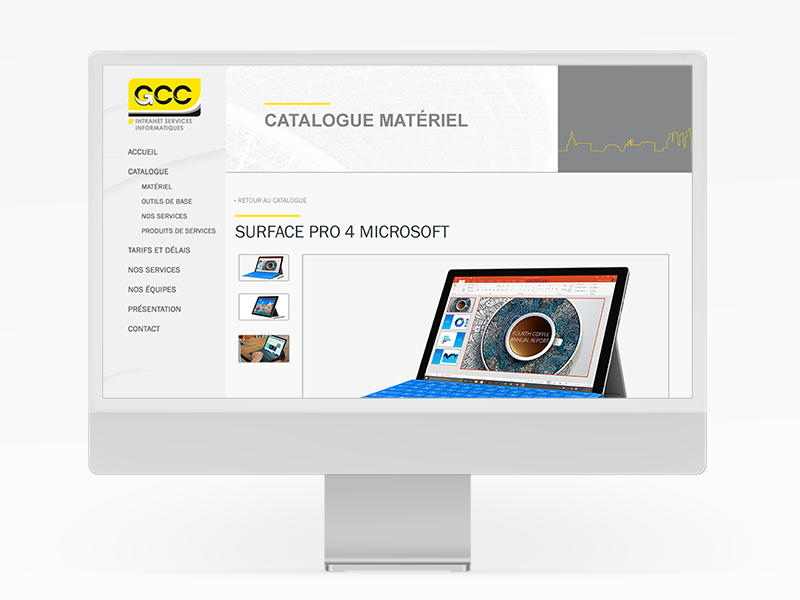 Site web GCC Site web GCC
