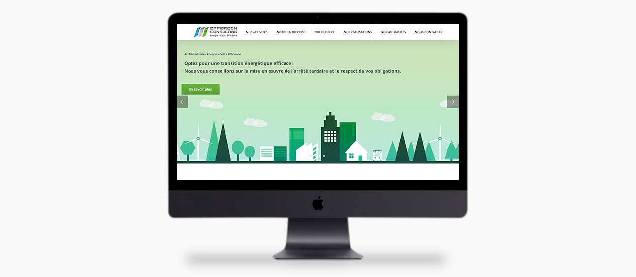 Effigreen consulting - Site web