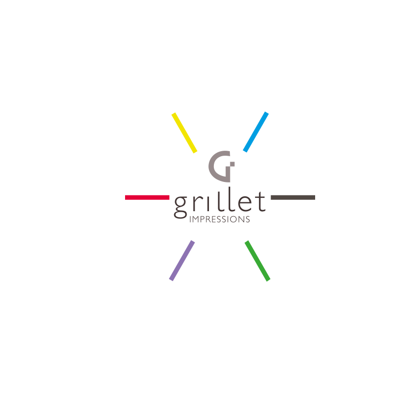 Grillet impressions Logo Grillet impressions