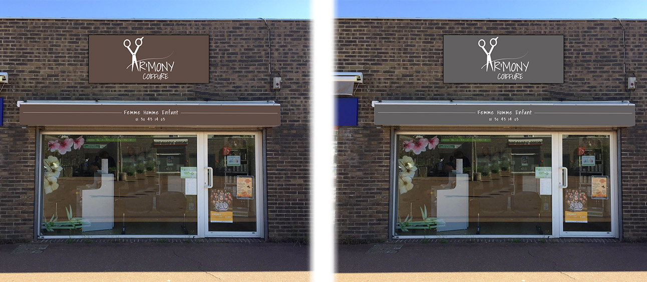 Serious-team-360-strategie-agence-de-communication-digitale-yvelines-78-armony-coiffure-enseigne-portfolio