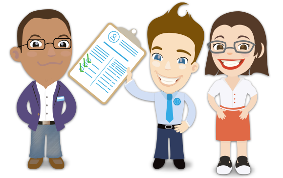 Recrutement Personnages de Serious Team prêts à faire passer des entretiens !