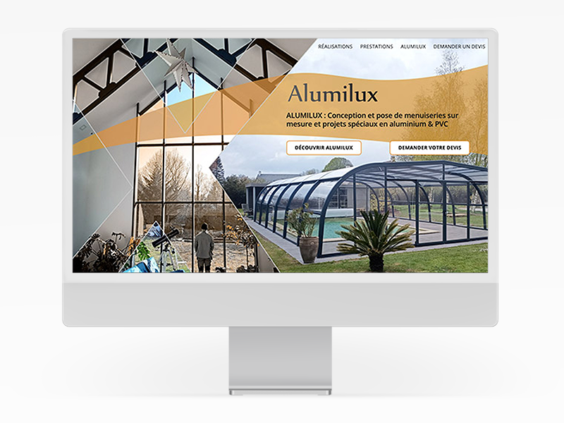 Site web d'Alumilux