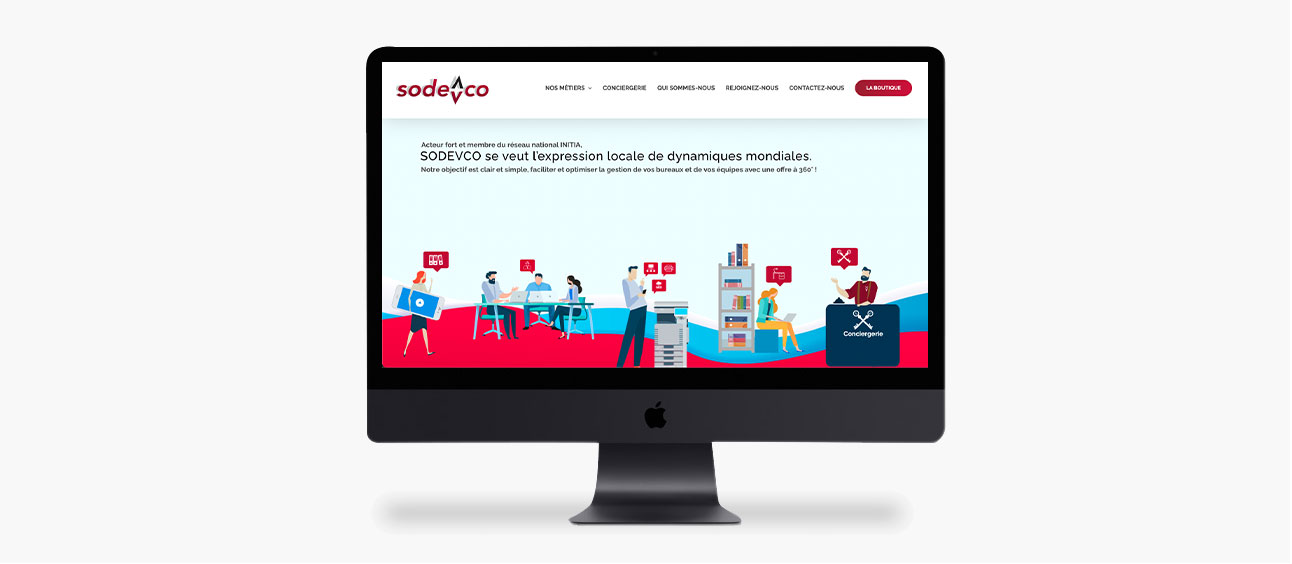 Site web SODEVCO