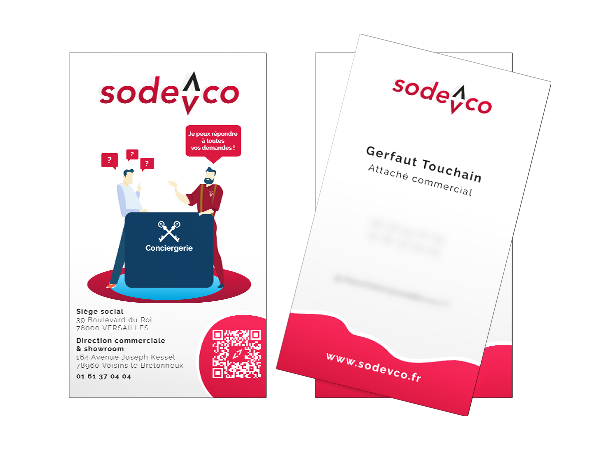 Cartes de visite Sodevco Cartes de visite Sodevco