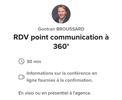 Rdv conseils communication avec Gontran Broussard
