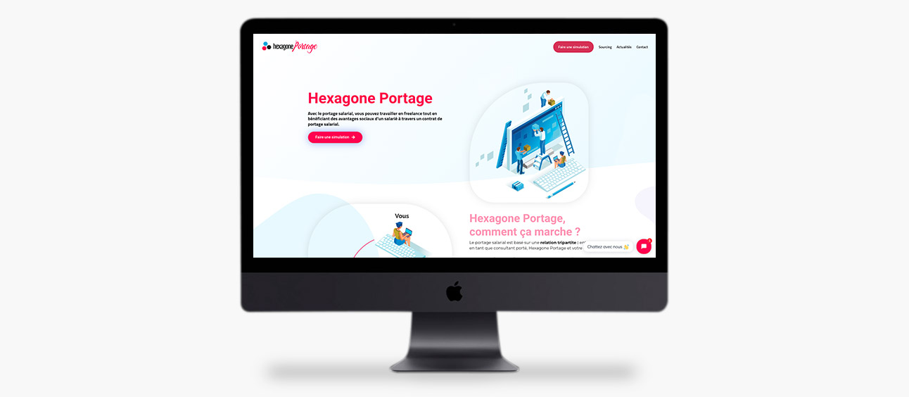 Hexagone portage site web