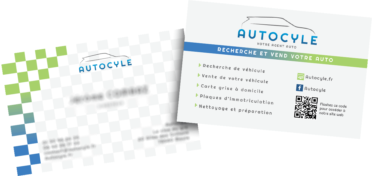 Carte de visite Autocyle Carte de visite Autocyle