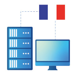 Hébergement des serveurs en France depuis 2015 Serveurs en France