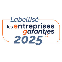 Solidité financière et sociale des entreprises (Labellisée le 05 octobre 2025) Label "Les entreprises garanties" 2025