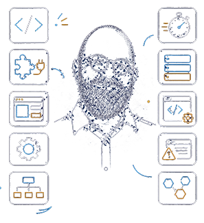Nicolas – Développeur web Illustration de Nicolas